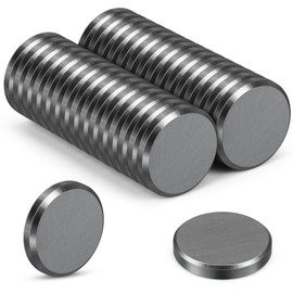 Wukong Strong Magnets, 30 x 5 mm, Pack of 30 Magnets Strong Hold, Small Magnet Fridge, Ferrite Magnets Board for Office, Tender and School