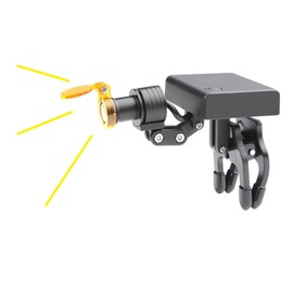 BONEW Global 5W Cordless Headlamp Clip-on Type with Optical Filter for Binocular Loupes Magnife rand Eyeglasses Adjustable Brightness Adjustable Angle DY-013