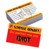 Dongcill 100 pieces of parked cards 9 x 5.4 cm