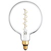 GE Vintage Style LED Light Bulb, 40 Watt, Clear Finish,