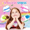 PNIOTAIN 18 Pcs Squeeze Toy Animal Stress Relief Squeeze Toy