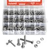 620PCS M4 M5 M6 Nut and Bolt Assortment Sets Heavy