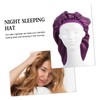 FOMIYES Silk Hair Bonnet Sleep Hat Long Women for Hair