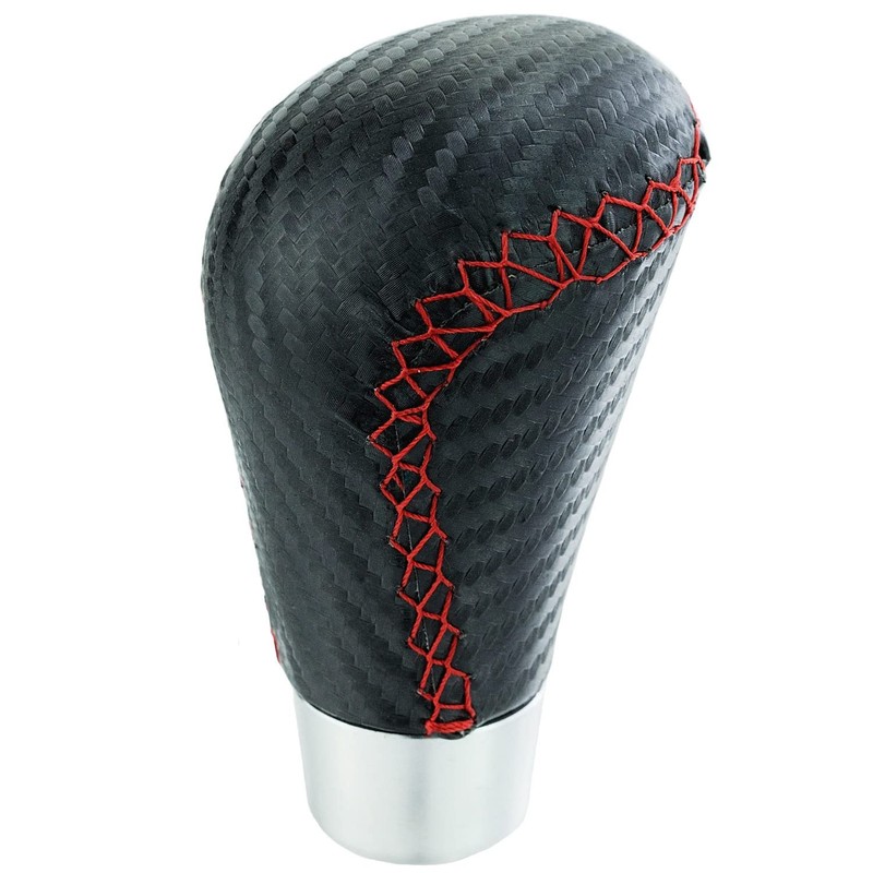 Lunsom Manual Gear Stick Lever Shifter Handle Leather Shifting Knob