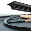 BOAOSI Car Dashboard Seal Strip, 5.24Ft Rubber Seal Protector Guard