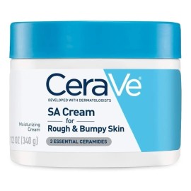 Cerave Crema Sa 340g Pote Hidratante Y Exfoliante 2 Botellas