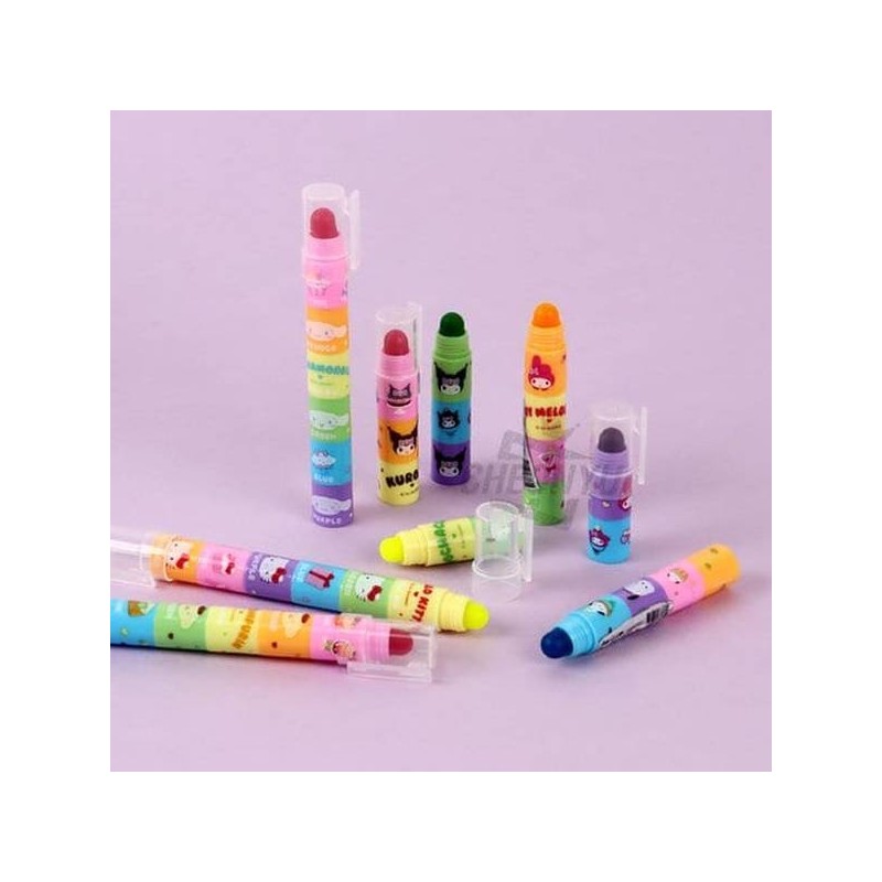 Sanrio Rainbow Block Highlighter Character Solid Deco Pens as Favors