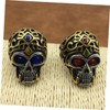 FOMIYES Men Ring Finger Rings Skeleton The Ring Punk Ring