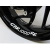 BIKE-label Rim Bed Sticker Compatible with Honda CBR 1000-RR 790002