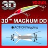 YO-ZURI 3D Magnum DD Floating Salt Lure, 7.1 inches (180