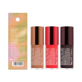 Republic Cosmetics - Set Lip Oil Mágico + Lip oil arena, flama y Ceniza