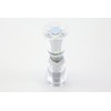 Di Vapor (R) Clear Plastic Shower Door Knob | Crystal