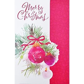Pack Set of 10 Premium Merry Christmas Greeting Cards - The Warmest of Wishes and Christmastime Joys Everywhere - Unisex for Friends Family