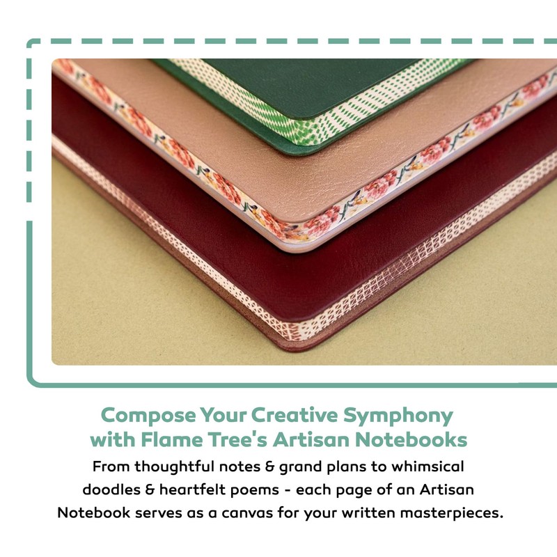 Turquoise Artisan Notebook (Flame Tree Journals) (Artisan Notebooks)