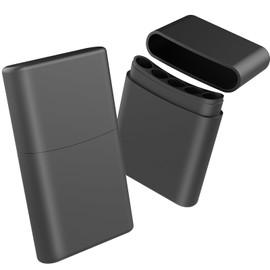 SafeDelux 5-Hole King Size Cone Holder Case, Classic Cone Storage Box Multifunctional King Size Lightweight Cone Holder Case for 5 Pieces Cones (Black)