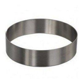 SUNRISE Heavy Gauge Stainless Steel Round Cake Mold/Pastry Ring 5" x 1.75"