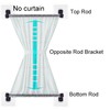 YYST Type A Self Adhesive Curtain Rod No Drilling Cupboard