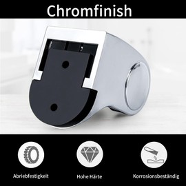 Aiyraa Shower Head Holder, No Drilling, Adjustable Shower Holder, Shower Head for Wall, Shower Head Holder, Bathroom, Universal Shower Holder, Shower Holder for Shower Head