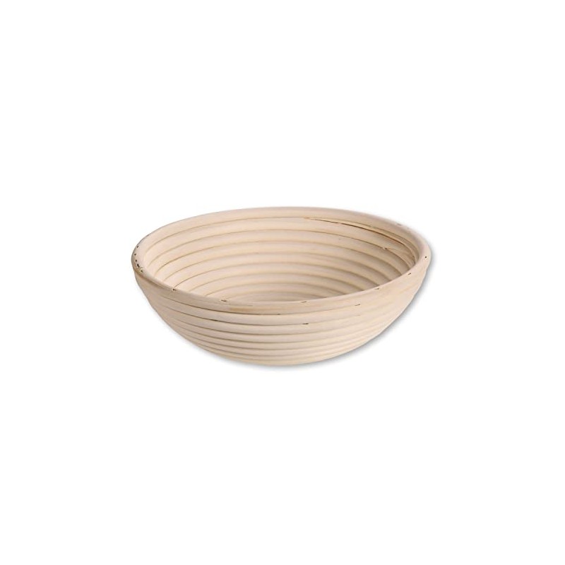 Kesper Proofing Basket, Material: Rattan, Textile Lining (Removable), Dimensions: Diameter