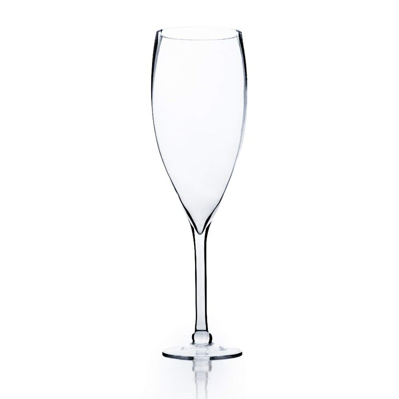 WGVI WGV Champagne Glass Vase, Width 6", Height 20", (Multiple