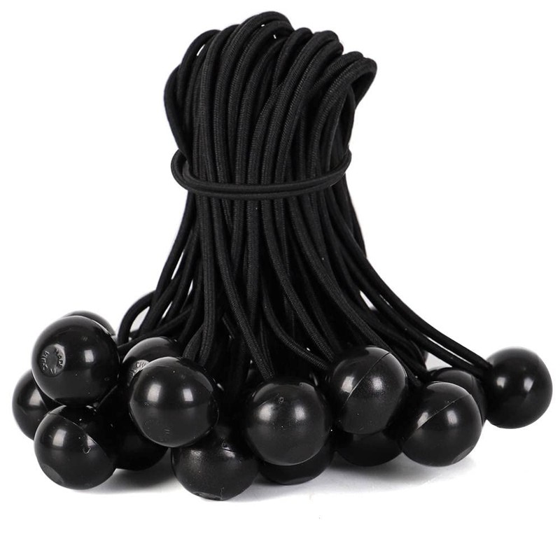 Bungee Cords with Ball 28 Pieces - Tarp Bungee Ball