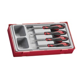Teng Tools 4 Piece Precision & Heavy Duty Hook & Pick Set Tool Tray - TTMDP