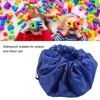 Drawstring Toy Play Mat Polyester Outdoor Indoor Waterproof Toy Storage