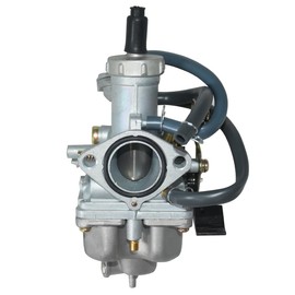 TRX 250 Carburetor Fits for Honda TRX250 Recon 1997-2001 TRX250TM TRX250TE 2002-2007 With Fuel Tank Petcock Valve & Air Filter & Spark Plug 16100-HM8-B41 16100-HM8-B42 16100-HM8-B60