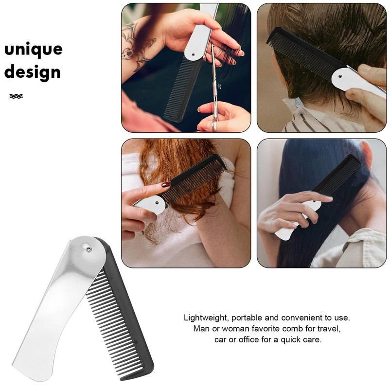 Beavorty Peine Plegable De Viaje Pelo Para Mujeres Hombres De