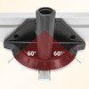 Miter Fence, Miter Gauge for Table Saw, Adjustable Angle Ruler