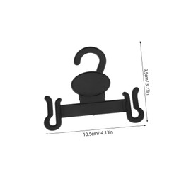 CAXUSD 20 Pcs Plastic Slippers Hooks for Shoe Storage and Drying Multipurpose Shoe Hangers for Home Supermarket Hotel Display and Organization Accessories