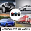 MLY 4 PCS Car Tire Valve Caps Skull Design, Airtight