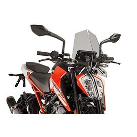 Puig Naked New Generation Screen KTM 125/390 Duke 17'-20 C/Light Smoke