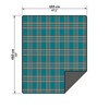 Uquip Scotty Polar Fleece Checquered Picnic Blanket, Scotty M (150