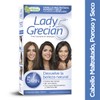 Lady Grecian 5, Tinte Colorante en Shampoo Cabello Maltratado Paquete