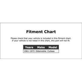 Low Beam Headlight Bulb Compatible With Oldsmobile Cutlass 1973 1972 1971 1970 1969 1968 1967 1966 1965 1964 1963 1962 1961 P-3064074