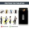 FBXGT 60 PCS Protector RFID para Tarjetas, Protector de Tarjetas