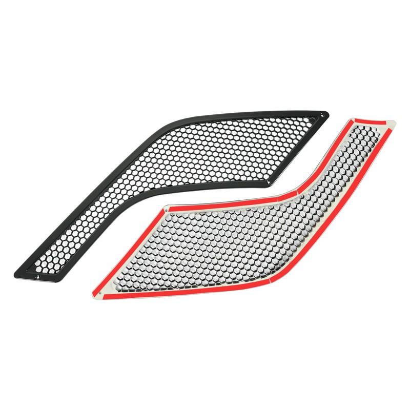 KUAFU Truck Grille - Hood Air Intake Grille - Compatible