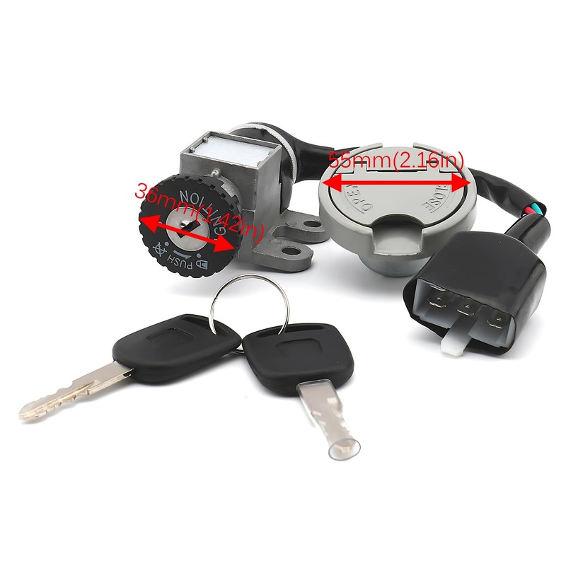 50cc Ignition Switch Key Sets Fits for Gy6 49cc 50cc