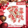 50pcs Christmas Clips Mini Clothes Pins Wooden Clothespins Photo Clips