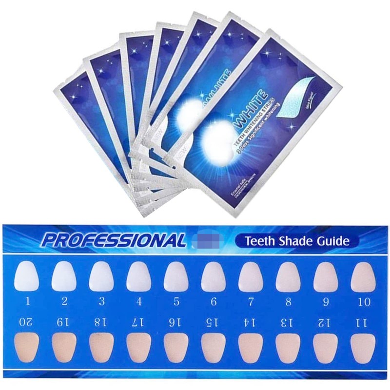 Rpanle Teeth Whitening Strips, 14 White Strips Teeth Whitening Kit,