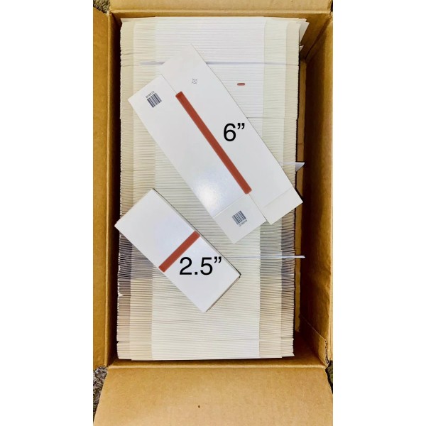 Packyard White Gift Boxes - Lot of 300 - 6”x2.5”x2.5”