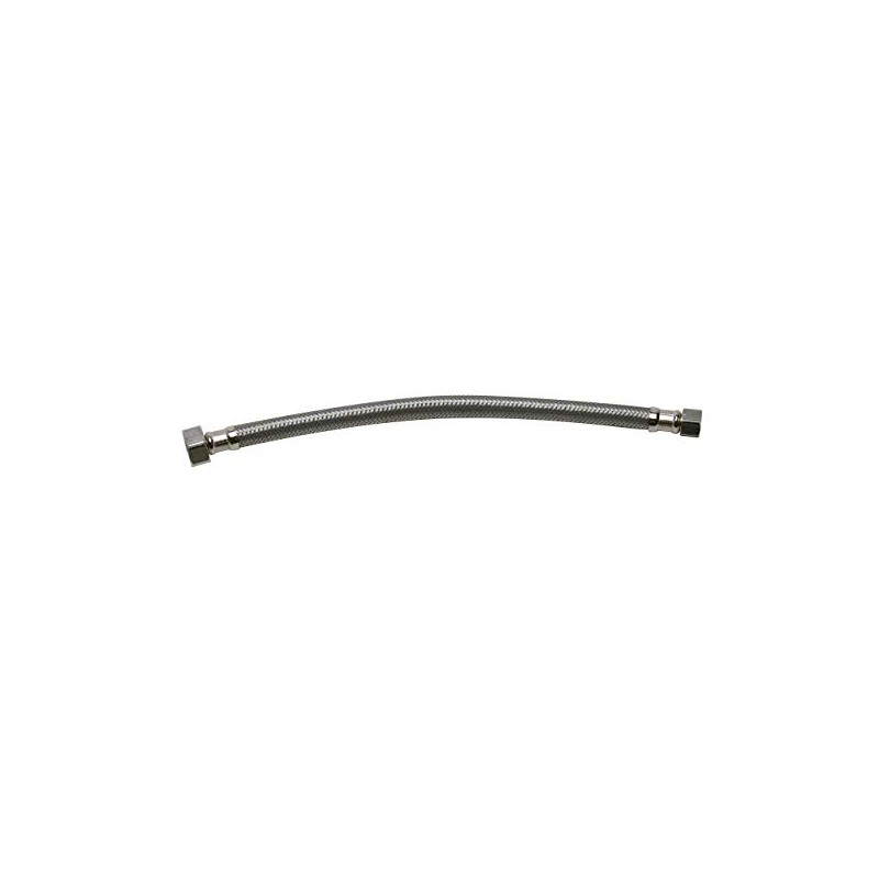 Fluidmaster B1F12 Faucet Connector, Braided Stainless Steel - 3/8 Female