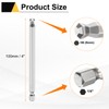 sourcing map 5pcs Ball End Hex Screwdriver Bit H6 (6mm)