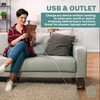 Home Intuition Heavy Duty Adjustable Bed Risers Furniture Riser 3,