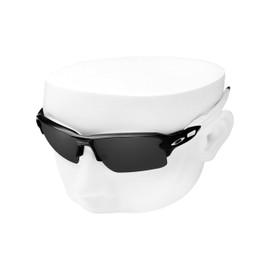 OOWLIT Replacement Sunglass Lenses for Oakley Flak 2.0 XL OO9188 Black Non-Polarized