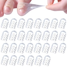 Toe Protection Premium Toe Caps Toe Pads Toe Cap Toe Pads for Large and Small Toes, Protection Against Blisters Chicken Eyes and Hammer Toes (Pack of 30)