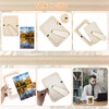 Wooden Picture Frames for Crafts 30 Pcs DIY Wood Frame