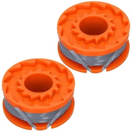 SPARES2GO 2.5m Line & Spool for MacAllister MGTP18Li Strimmer Trimmer (Pack of 2)