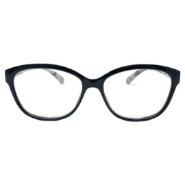 Incredible Bargains The Penelope Butterfly Shaped Reading Glasses + 1.50 Black